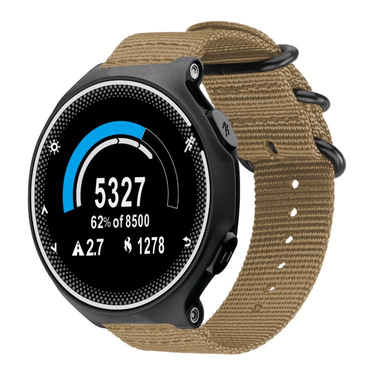 xDfind Ring Buckle Nylon Canvas Watch Band, For Garmin Forerunner 235/220/620/630