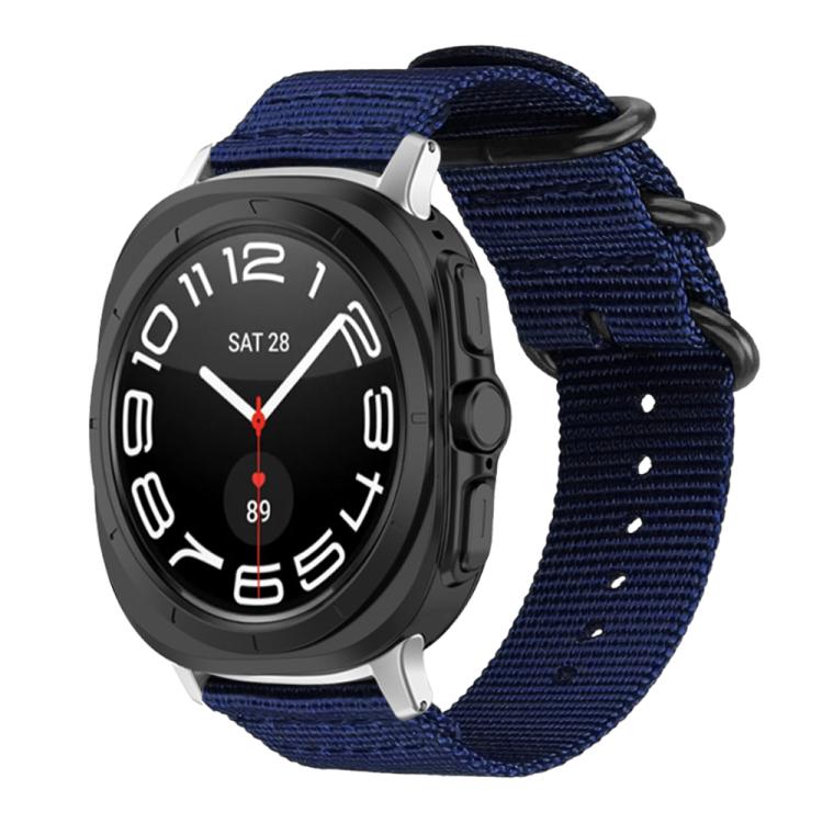 xDfind Ring Buckle Nylon Canvas Watch Band