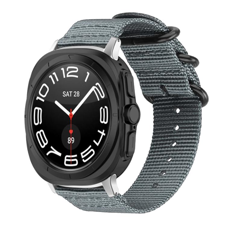 xDfind Ring Buckle Nylon Canvas Watch Band