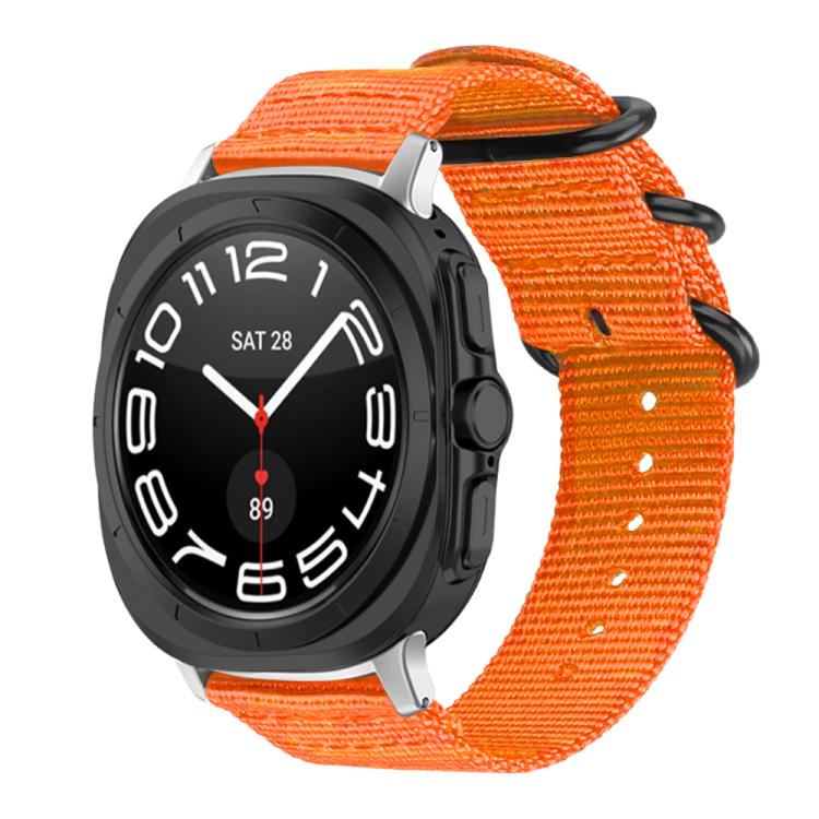 xDfind Ring Buckle Nylon Canvas Watch Band