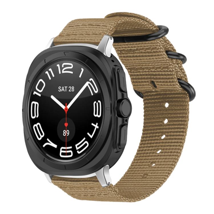 xDfind Ring Buckle Nylon Canvas Watch Band