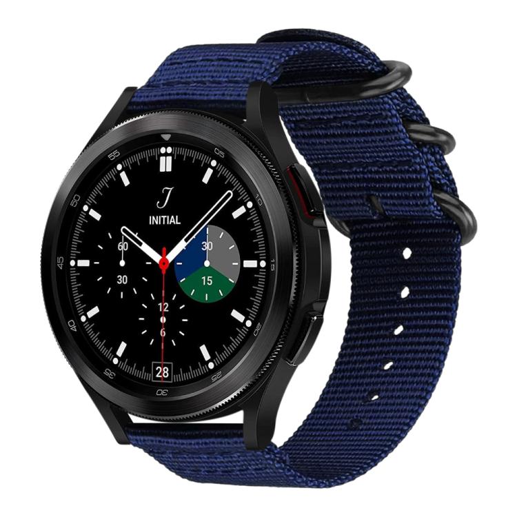 xDfind Ring Buckle Nylon Canvas Watch Band