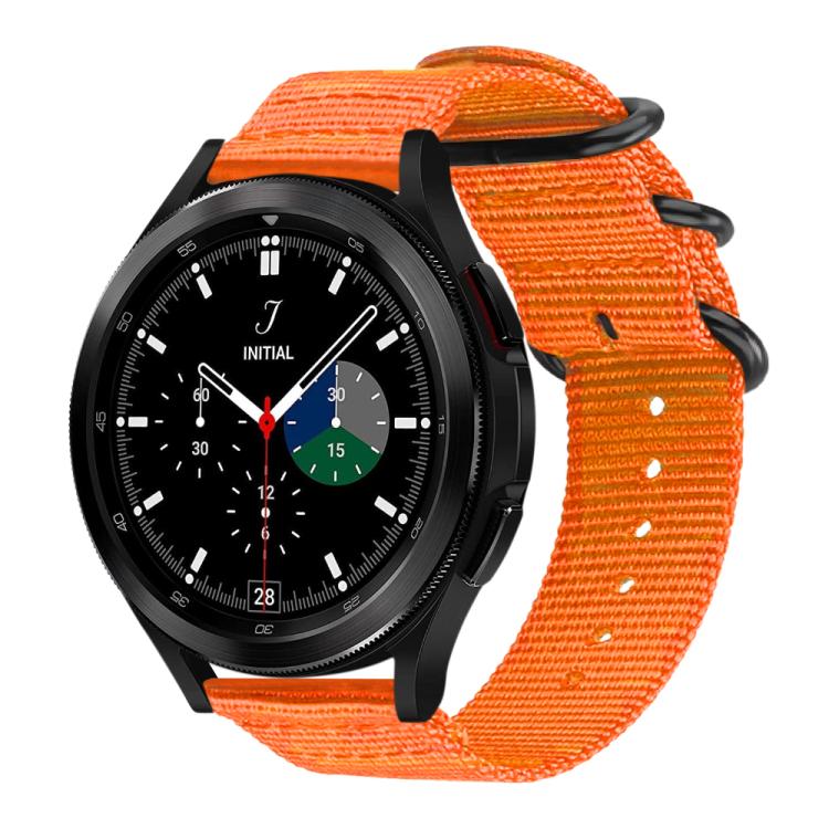xDfind Ring Buckle Nylon Canvas Watch Band