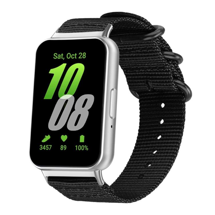 xDfind Ring Buckle Nylon Canvas Watch Band