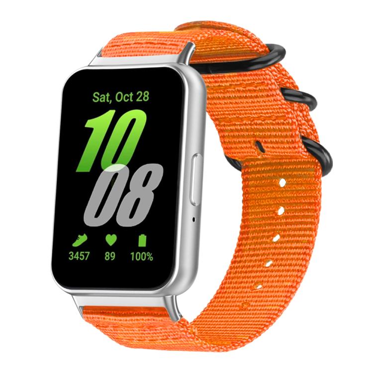 xDfind Ring Buckle Nylon Canvas Watch Band