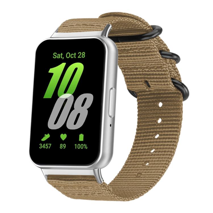 xDfind Ring Buckle Nylon Canvas Watch Band
