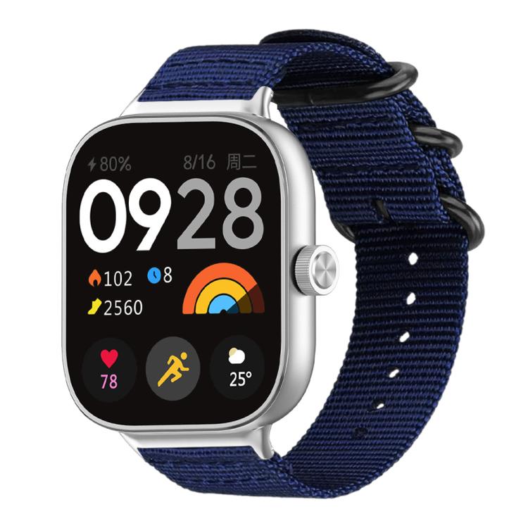 xDfind Ring Buckle Nylon Canvas Watch Band