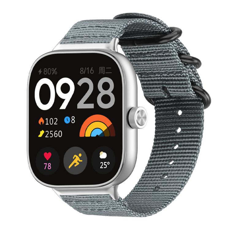 xDfind Ring Buckle Nylon Canvas Watch Band