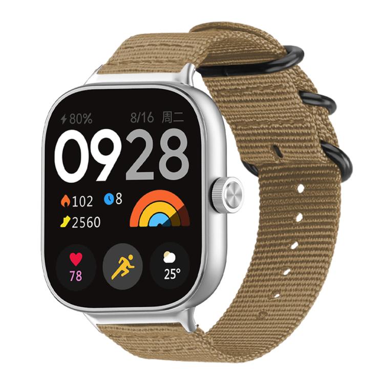 xDfind Ring Buckle Nylon Canvas Watch Band, For Xiaomi Band 10 Pro/9 Pro/Redmi Watch 6/5/4