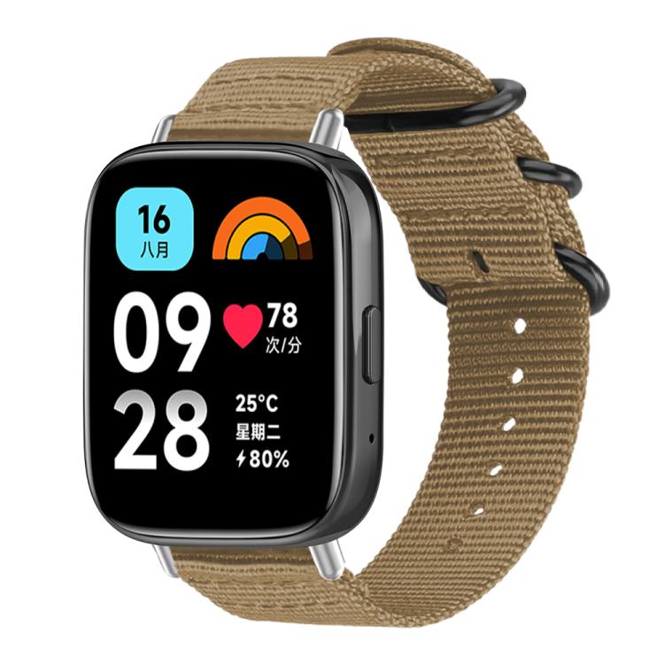 xDfind Ring Buckle Nylon Canvas Watch Band, For Redmi Watch 3 Active / Watch 3 Lite