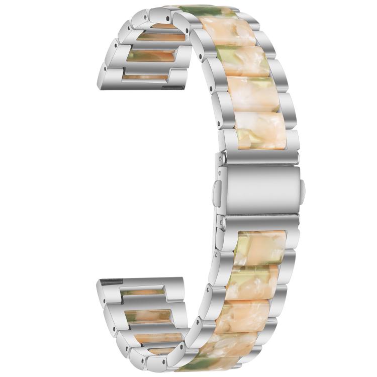 xDfind Three Beads Metal Resin Watch Band, 14mm