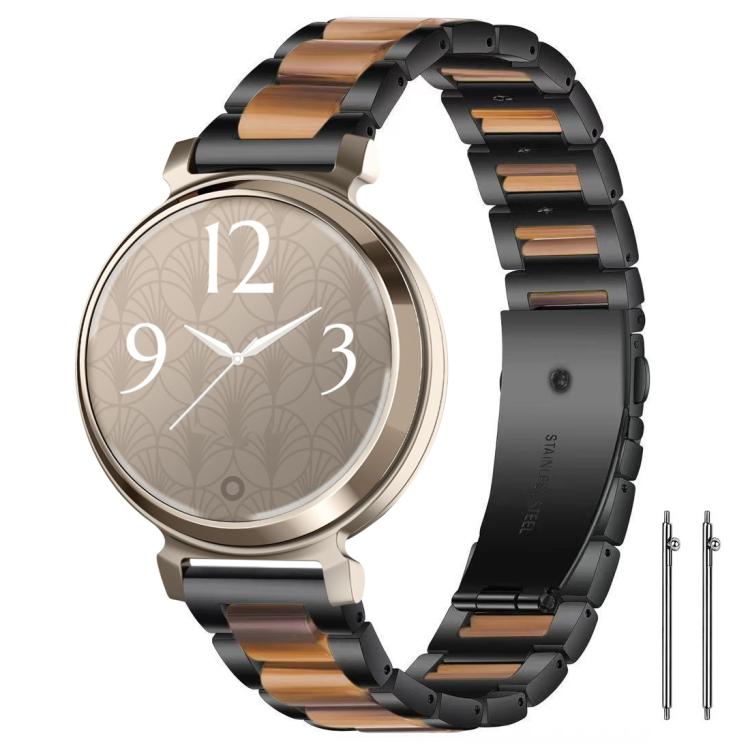 xDfind Three Beads Metal Resin Watch Band, 14mm