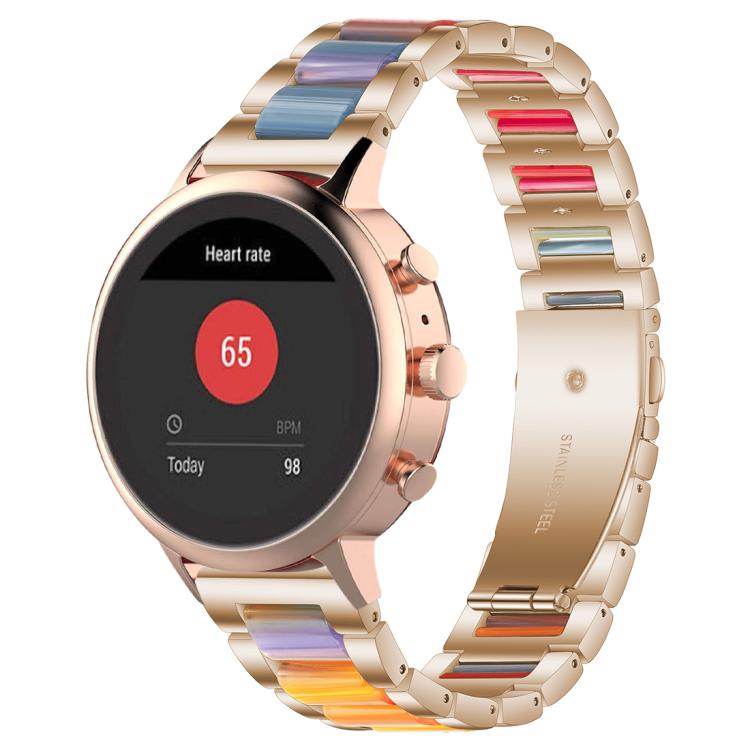 xDfind Three Beads Metal Resin Watch Band
