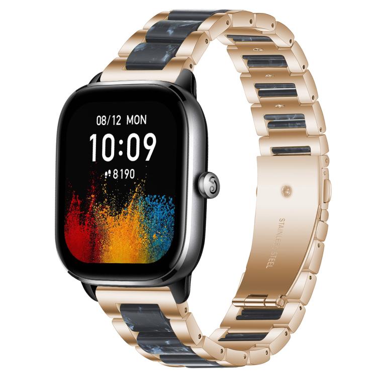 xDfind Three Beads Metal Resin Watch Band