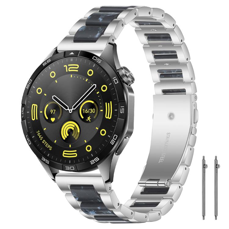 xDfind Three Beads Metal Resin Watch Band, 22mm