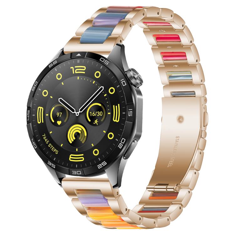 xDfind Three Beads Metal Resin Watch Band