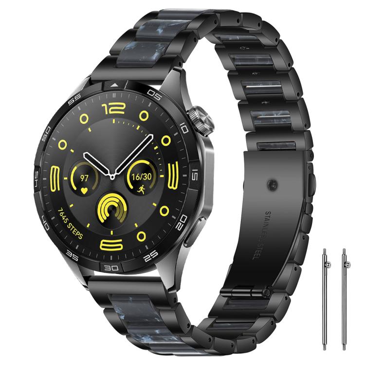 xDfind Three Beads Metal Resin Watch Band, 22mm