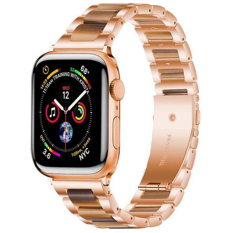 xDfind Three Beads Metal Resin Watch Band, For Apple Watch 42 / 44 / 45 / 46 / 49mm
