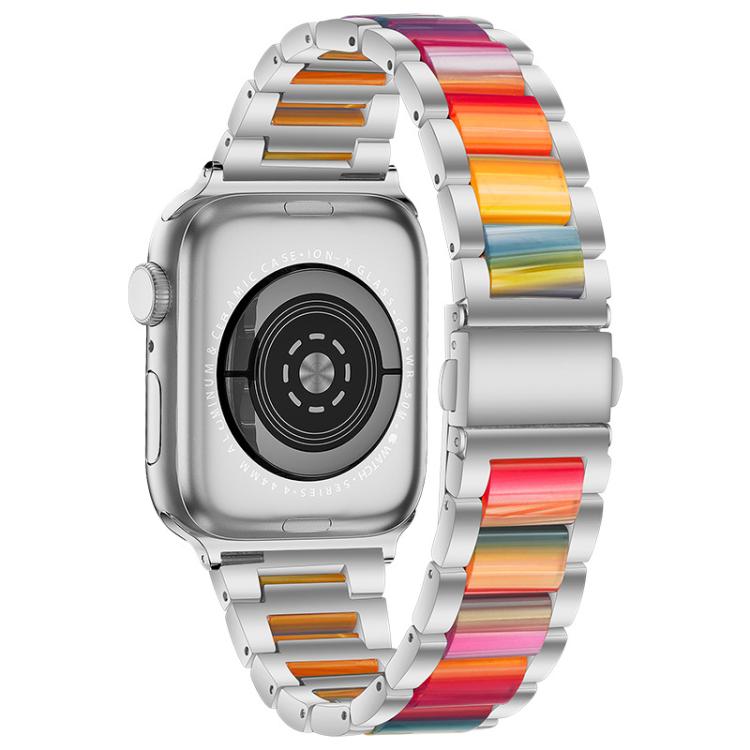xDfind Three Beads Metal Resin Watch Band, For Apple Watch 38 / 40 / 41 / S10 42mm