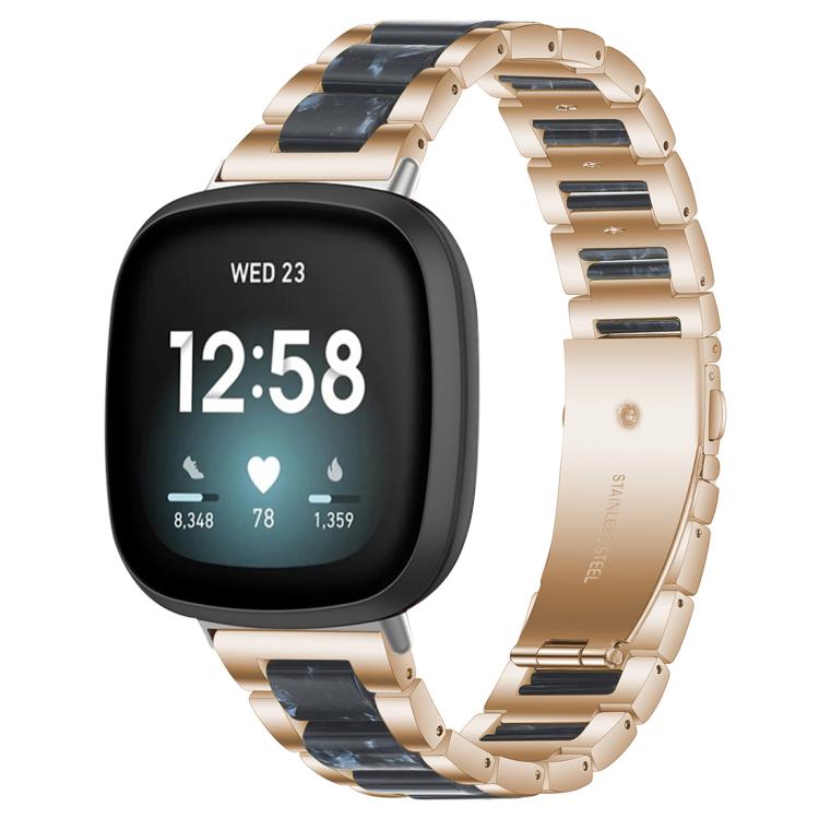 xDfind Three Beads Metal Resin Watch Band