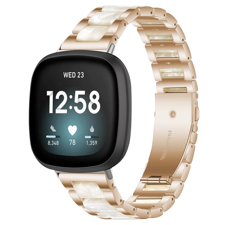 xDfind Three Beads Metal Resin Watch Band