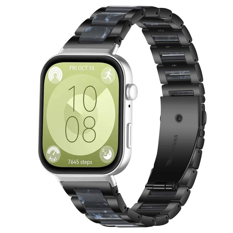 xDfind Three Beads Metal Resin Watch Band, For Huawei Watch Fit4 / Fit4 Pro / Fit3
