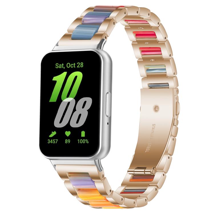 xDfind Three Beads Metal Resin Watch Band