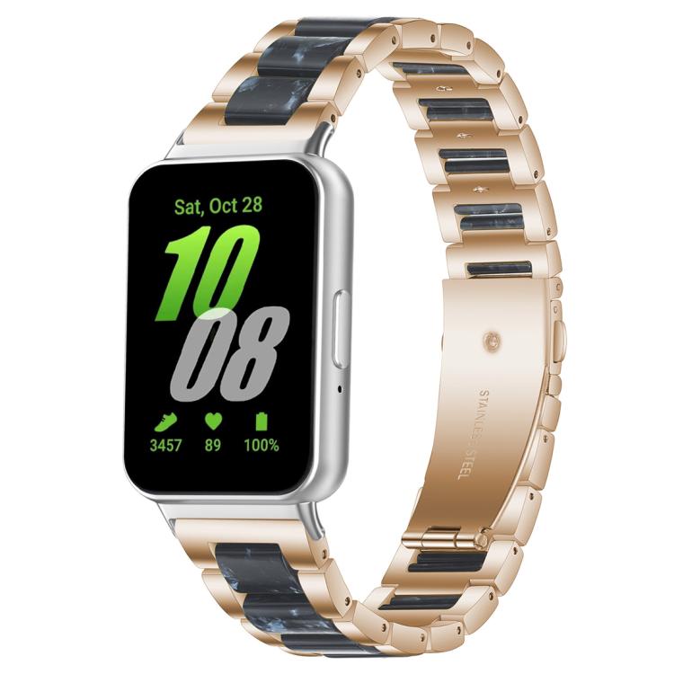 xDfind Three Beads Metal Resin Watch Band