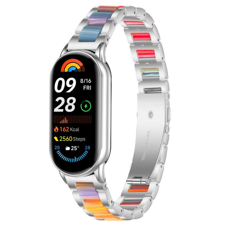 xDfind Three Beads Metal Resin Watch Band
