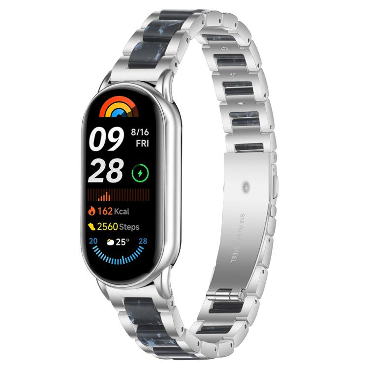 xDfind Three Beads Metal Resin Watch Band