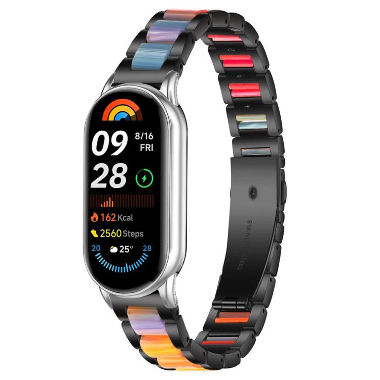 xDfind Three Beads Metal Resin Watch Band