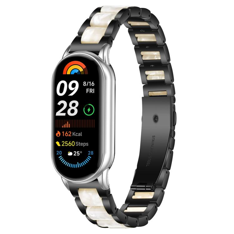 xDfind Three Beads Metal Resin Watch Band