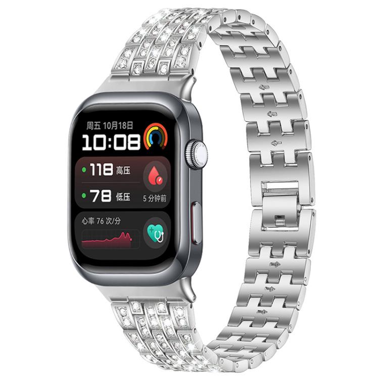 xDfind Five Beads Full Diamond Metal Watch Band, For Huawei Watch D2