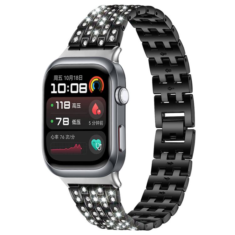 xDfind Five Beads Full Diamond Metal Watch Band, For Huawei Watch D2