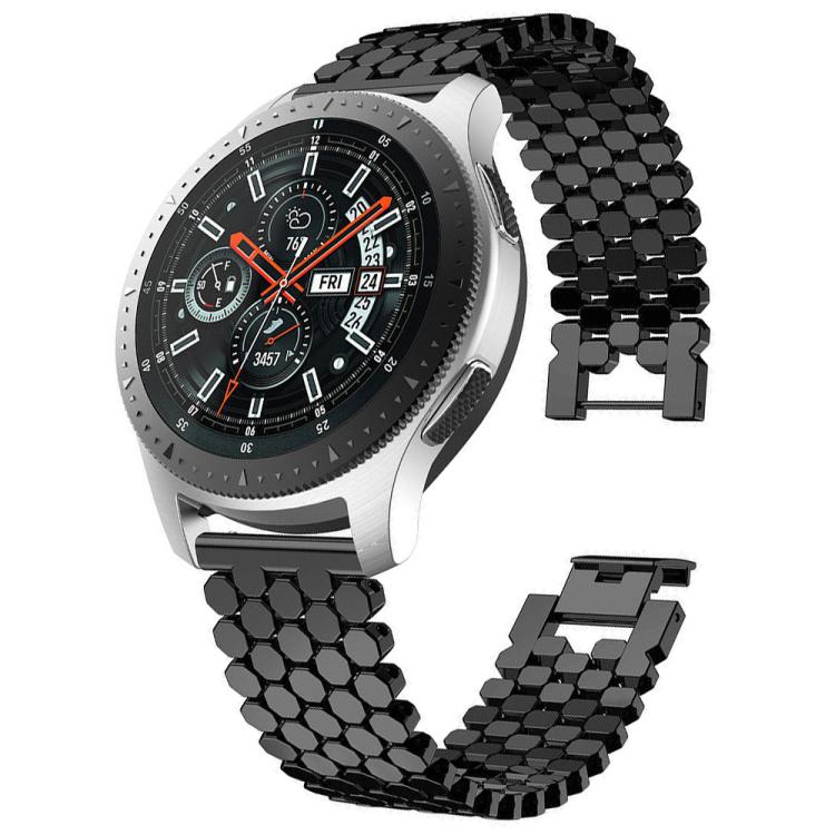 xDfind Fish Scale Texture Metal Watch Band