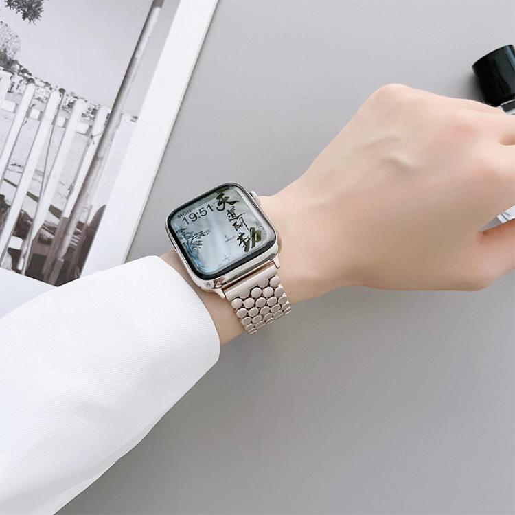 xDfind Fish Scale Texture Metal Watch Band, For Apple Watch 42 / 44 / 45 / 46 / 49mm