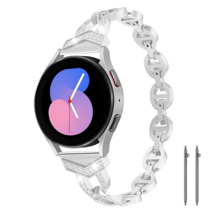 xDfind Diamond Stainless Steel Watch Band, 20mm