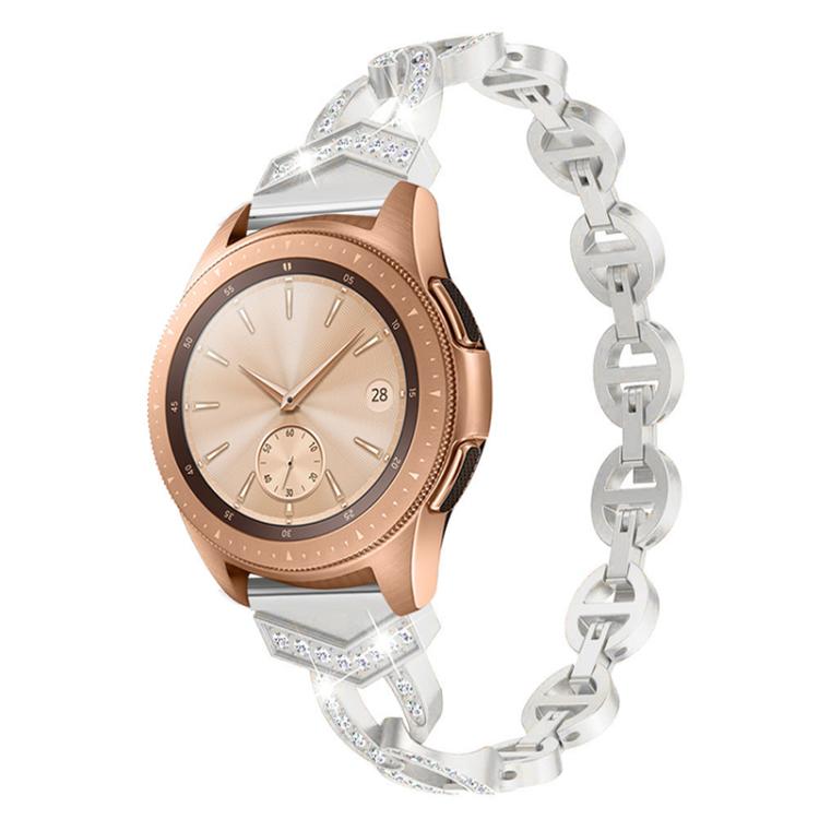 xDfind Diamond Stainless Steel Watch Band, 22mm