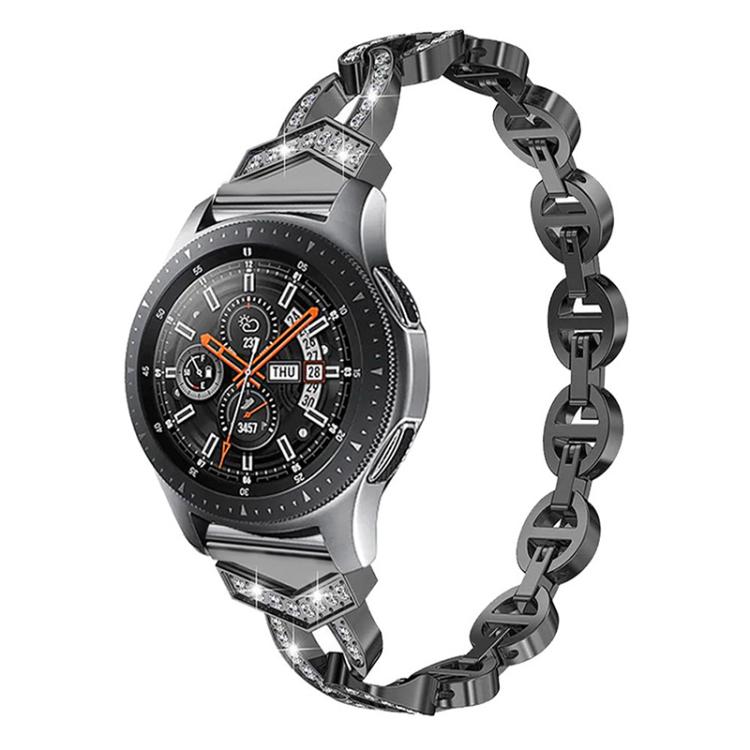 xDfind Diamond Stainless Steel Watch Band, 22mm