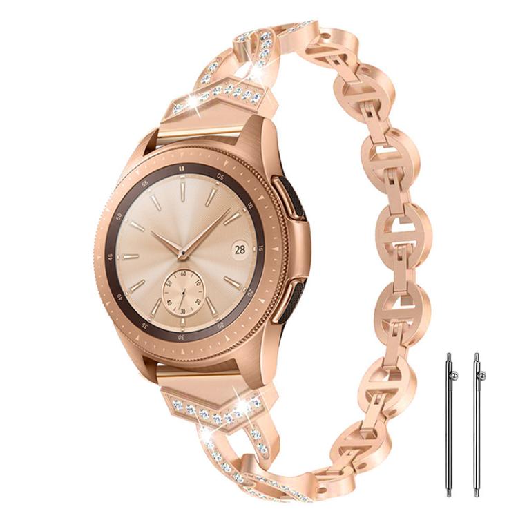 xDfind Diamond Stainless Steel Watch Band, 22mm