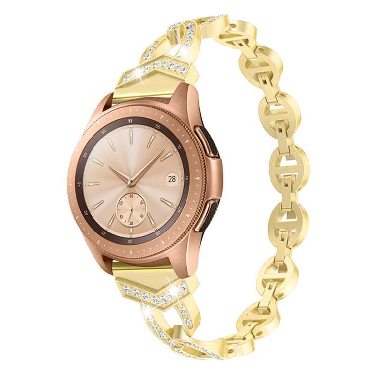 xDfind Diamond Stainless Steel Watch Band, 22mm
