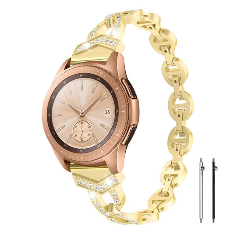 xDfind Diamond Stainless Steel Watch Band, 22mm