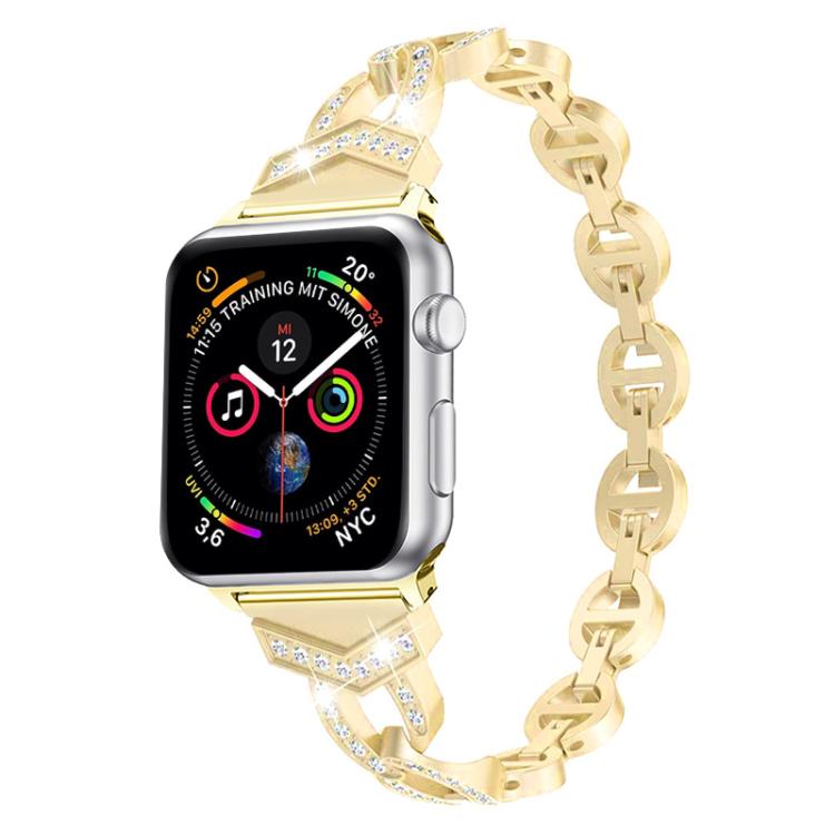 xDfind Diamond Stainless Steel Watch Band, For Apple Watch 42 / 44 / 45 / 46 / 49mm