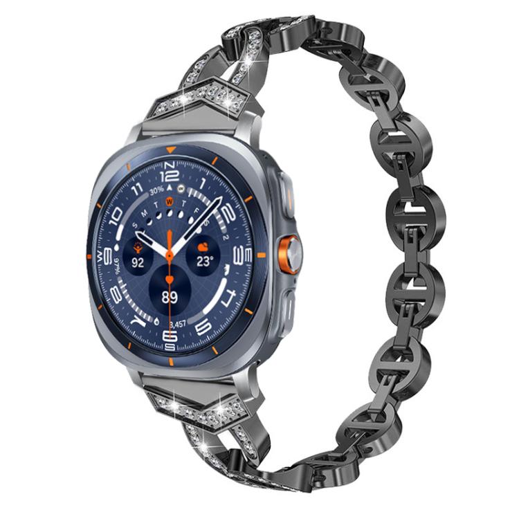 xDfind Diamond Stainless Steel Watch Band