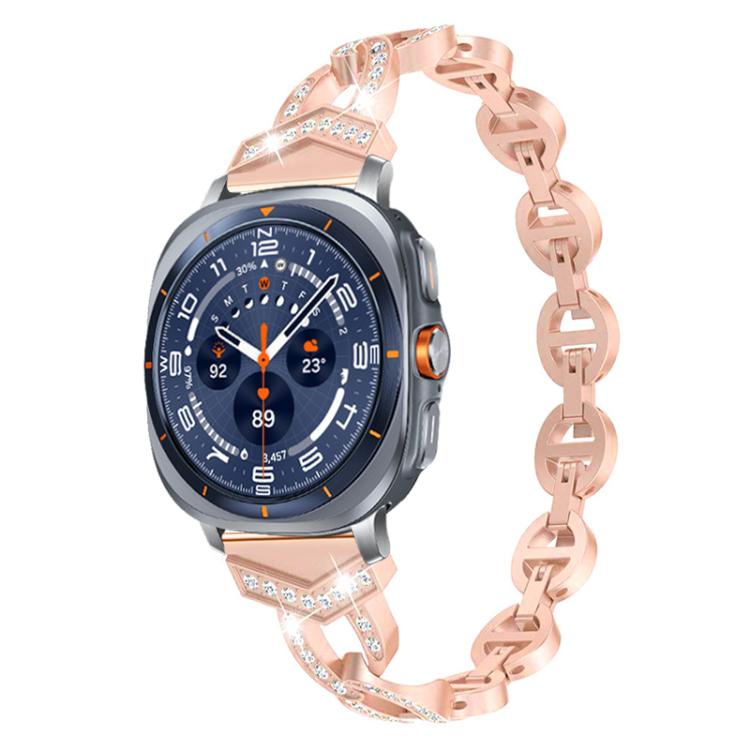 xDfind Diamond Stainless Steel Watch Band, For Samsung Galaxy Watch Ultra/Ultra 2025