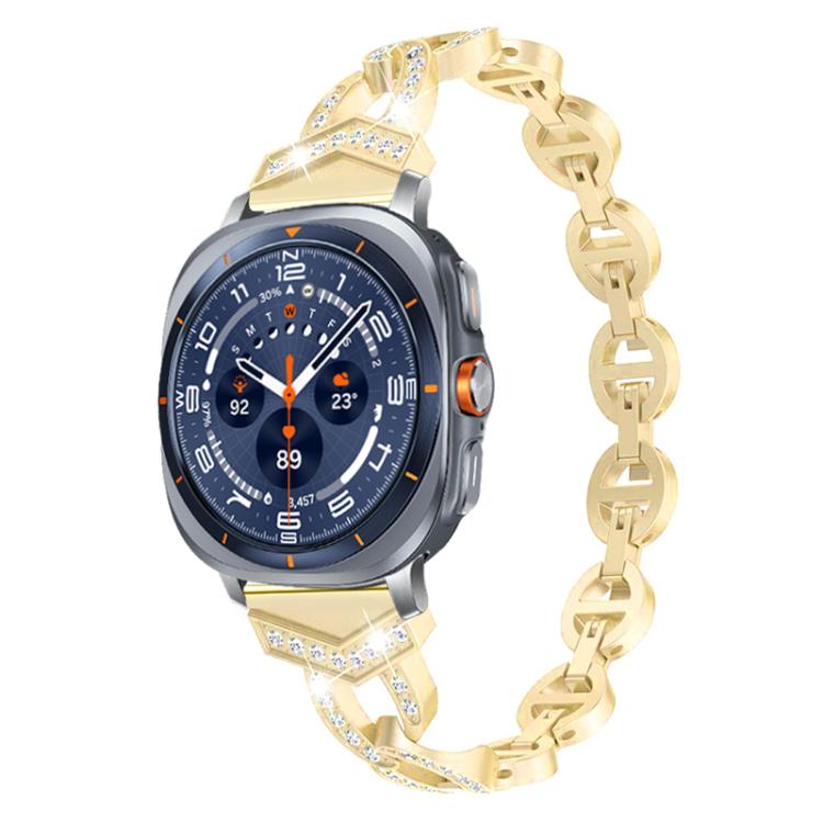 xDfind Diamond Stainless Steel Watch Band