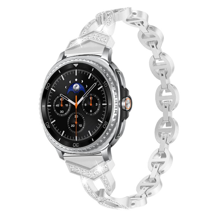 xDfind Diamond Stainless Steel Watch Band, For Samsung Galaxy Watch8 / 8 Classic