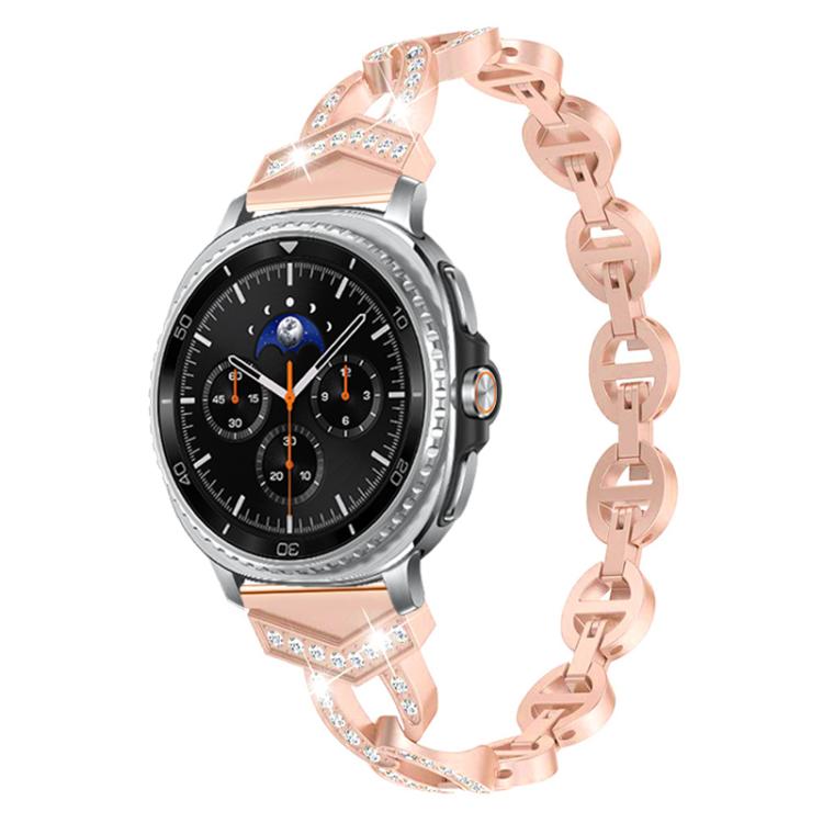 xDfind Diamond Stainless Steel Watch Band, For Samsung Galaxy Watch8 / 8 Classic