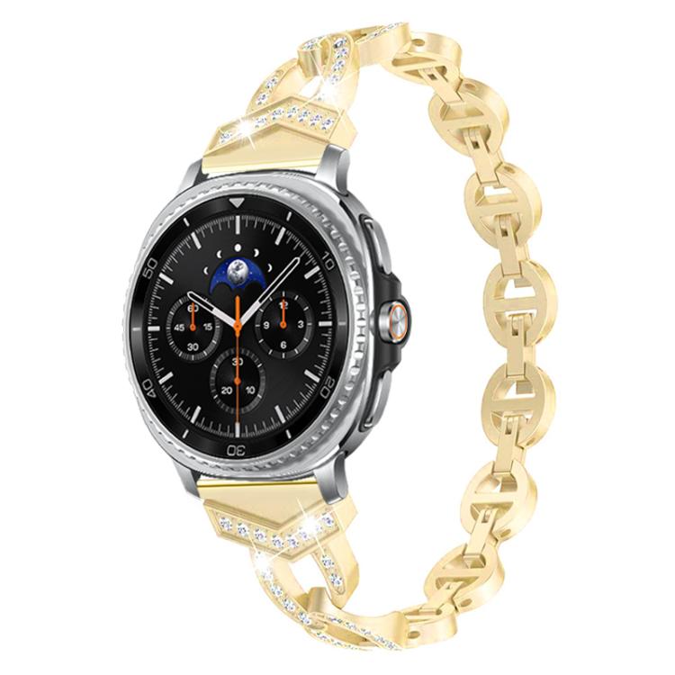 xDfind Diamond Stainless Steel Watch Band, For Samsung Galaxy Watch8 / 8 Classic