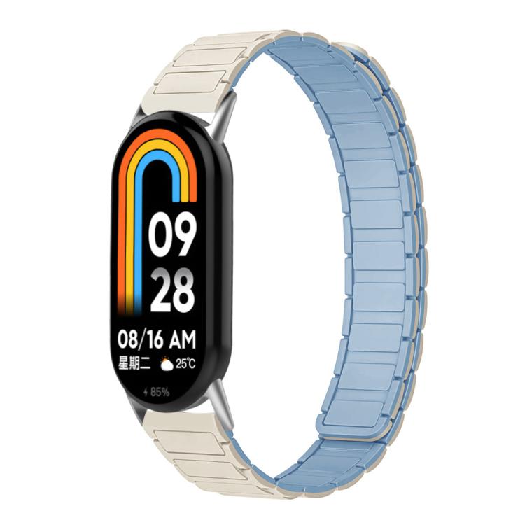 xDfind I-shaped Magnetic Silicone Watch Band, 14mm